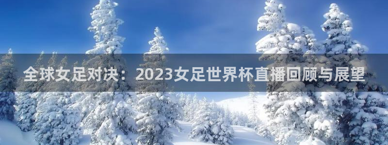 世界杯今年:全球女足对决:2023女足世界杯直播回顾与展望